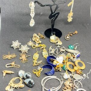 Vintage Mixed Jewelry Lot Junk Journal Upcycle Y2K Boho Glam Craft Bundle Resale